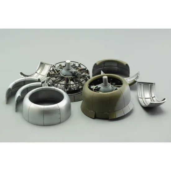 Eduard 632029 1/32 B-17G engine No.3 Brassin for Aircraft