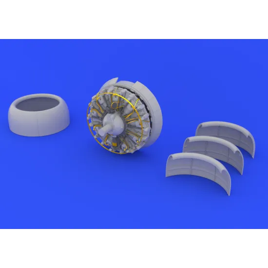 Eduard 632029 1/32 B-17G engine No.3 Brassin for Aircraft