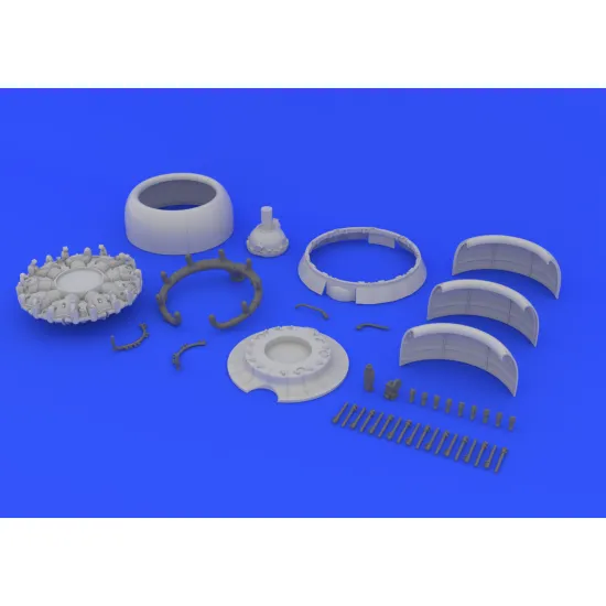 Eduard 632030 1/32 B-17G engine No.4 Brassin for Aircraft