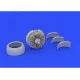 Eduard 632030 1/32 B-17G engine No.4 Brassin for Aircraft