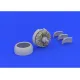 Eduard 632030 1/32 B-17G engine No.4 Brassin for Aircraft