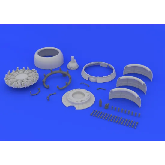 Eduard 632030 1/32 B-17G engine No.4 Brassin for Aircraft