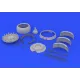 Eduard 632030 1/32 B-17G engine No.4 Brassin for Aircraft