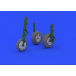 Eduard 632031 1/32 Me 262 wheels Brassin for Aircraft