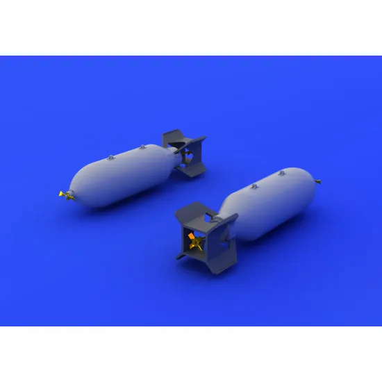 Eduard 632037 1/32 US 500lb bombs Brassin for Aircraft