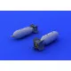 Eduard 632037 1/32 US 500lb bombs Brassin for Aircraft