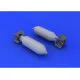 Eduard 632037 1/32 US 500lb bombs Brassin for Aircraft