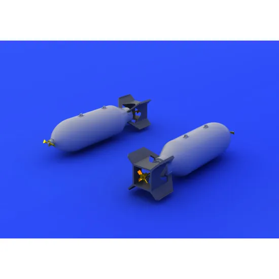 Eduard 632037 1/32 US 500lb bombs Brassin for Aircraft