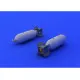 Eduard 632037 1/32 US 500lb bombs Brassin for Aircraft