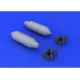 Eduard 632037 1/32 US 500lb bombs Brassin for Aircraft