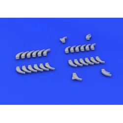 Eduard 632050 1/32 Do 335 exhaust stacks Brassin for Aircraft