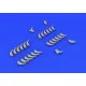 Eduard 632050 1/32 Do 335 exhaust stacks Brassin for Aircraft