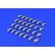 Eduard 632050 1/32 Do 335 exhaust stacks Brassin for Aircraft