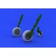 Eduard 632055 1/32 Fw 190F-8 wheels Brassin for Aircraft