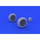 Eduard 632055 1/32 Fw 190F-8 wheels Brassin for Aircraft