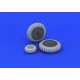 Eduard 632055 1/32 Fw 190F-8 wheels Brassin for Aircraft