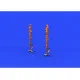 Eduard 632057 1/32 Fw 190 undercarriage legs BRONZE Brassin for Aircraft