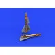 Eduard 632057 1/32 Fw 190 undercarriage legs BRONZE Brassin for Aircraft