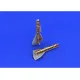 Eduard 632057 1/32 Fw 190 undercarriage legs BRONZE Brassin for Aircraft