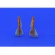 Eduard 632057 1/32 Fw 190 undercarriage legs BRONZE Brassin for Aircraft