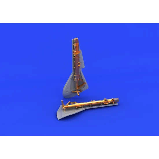 Eduard 632057 1/32 Fw 190 undercarriage legs BRONZE Brassin for Aircraft