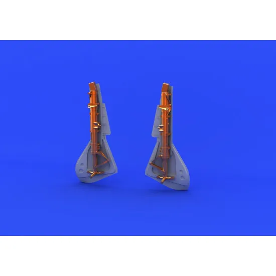 Eduard 632057 1/32 Fw 190 undercarriage legs BRONZE Brassin for Aircraft