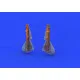 Eduard 632057 1/32 Fw 190 undercarriage legs BRONZE Brassin for Aircraft
