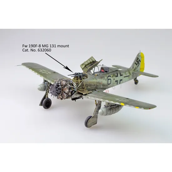 Eduard 632060 1/32 Fw 190F-8 MG 131 mount Brassin for Aircraft