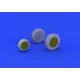 Eduard 632073 1/32 P-39 wheels late Brassin for Aircraft