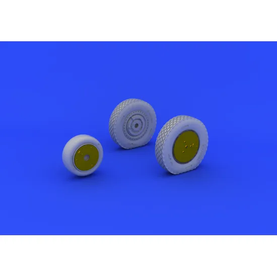 Eduard 632073 1/32 P-39 wheels late Brassin for Aircraft