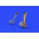 Eduard 632079 1/32 Bf 109G-10 undercarriage legs BRONZE Brassin for Aircraft