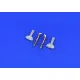 Eduard 632079 1/32 Bf 109G-10 undercarriage legs BRONZE Brassin for Aircraft