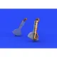 Eduard 632079 1/32 Bf 109G-10 undercarriage legs BRONZE Brassin for Aircraft