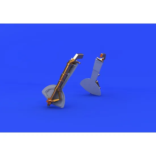 Eduard 632079 1/32 Bf 109G-10 undercarriage legs BRONZE Brassin for Aircraft