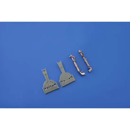 Eduard 632079 1/32 Bf 109G-10 undercarriage legs BRONZE Brassin for Aircraft