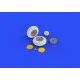 Eduard 632080 1/32 P-40 wheels w/ pattern Brassin for Aircraft