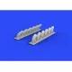 Eduard 632081 1/32 P-39Q/N exhaust stacks Brassin for Aircraft