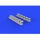 Eduard 632081 1/32 P-39Q/N exhaust stacks Brassin for Aircraft
