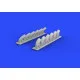 Eduard 632081 1/32 P-39Q/N exhaust stacks Brassin for Aircraft