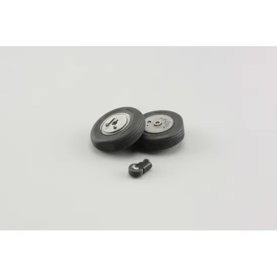 Eduard 632087 1/32 A6M5c Zero wheels Brassin for Aircraft