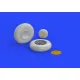 Eduard 632088 1/32 P-47D wheels Brassin for Aircraft