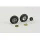 Eduard 632088 1/32 P-47D wheels Brassin for Aircraft
