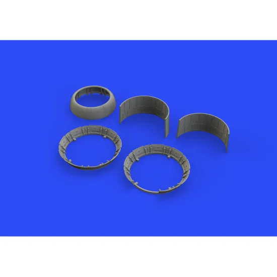 Eduard 632105 1/32 F4U-1 cowling w/ alternate cooling flaps Brassin for Aircraft