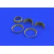 Eduard 632105 1/32 F4U-1 cowling w/ alternate cooling flaps Brassin for Aircraft