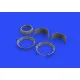 Eduard 632105 1/32 F4U-1 cowling w/ alternate cooling flaps Brassin for Aircraft