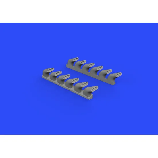 Eduard 632108 1/32 Spitfire Mk.IX exhaust stack - fishtail Brassin for Aircraft