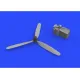 Eduard 632110 1/32 F4U-1 propeller Brassin for Aircraft