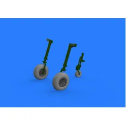 Eduard 632116 1/32 P-51D wheels Brassin for Aircraft