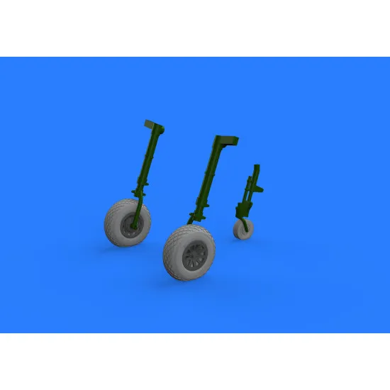 Eduard 632116 1/32 P-51D wheels Brassin for Aircraft