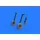 Eduard 632116 1/32 P-51D wheels Brassin for Aircraft